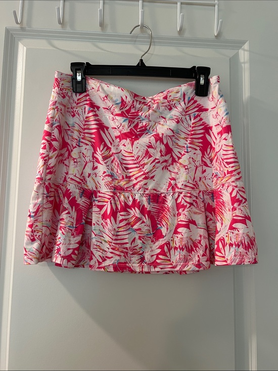 Reel Legends Dresses & Skirts - Reel Legends Pink Tropical Print Athletic  Skirt